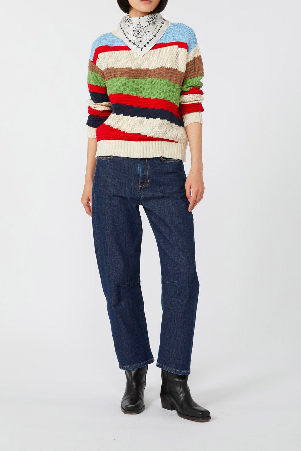 MAXMARA&#39;S BRANDS MAGLIA-CANOTTIERA-TOP  Maglia rigata donna Weekend Max Mara Polo