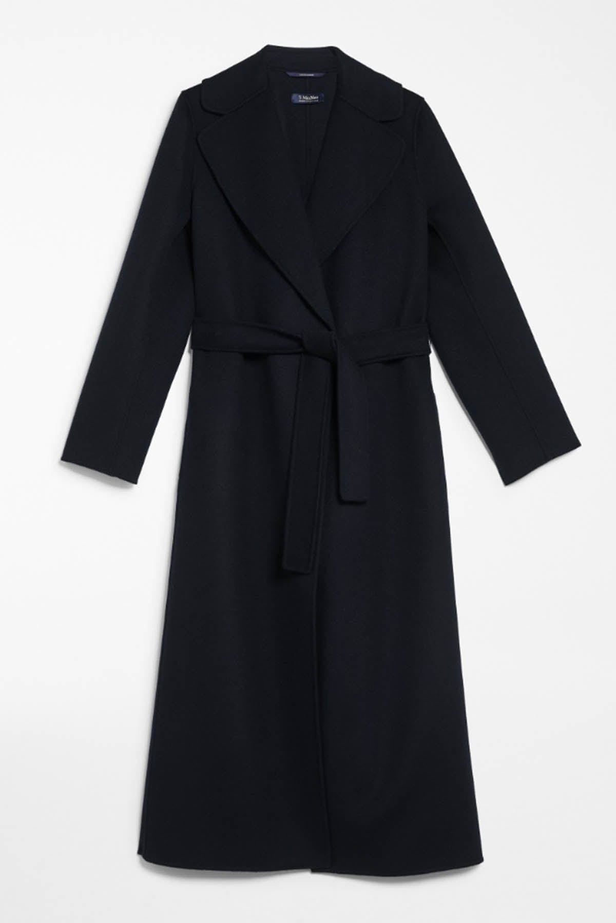 MAXMARA&#39;S BRANDS MANTELLO-MANTELLA  BLU SCURO / 34 Cappotto Lana Donna &#39;S Max Mara Poldo