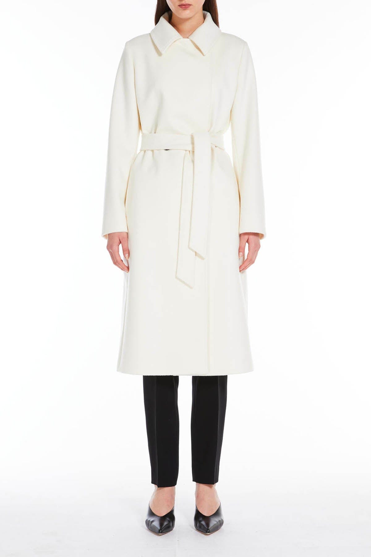 MAXMARA&#39;S BRANDS MANTELLO-MANTELLA  Cappotto in Lana Donna Max Mara Studio Bcollage