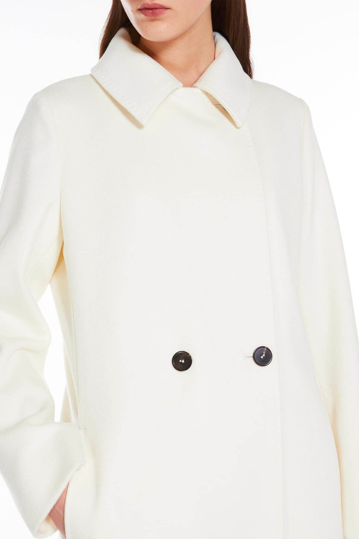MAXMARA&#39;S BRANDS MANTELLO-MANTELLA  Cappotto in Lana Donna Max Mara Studio Bcollage