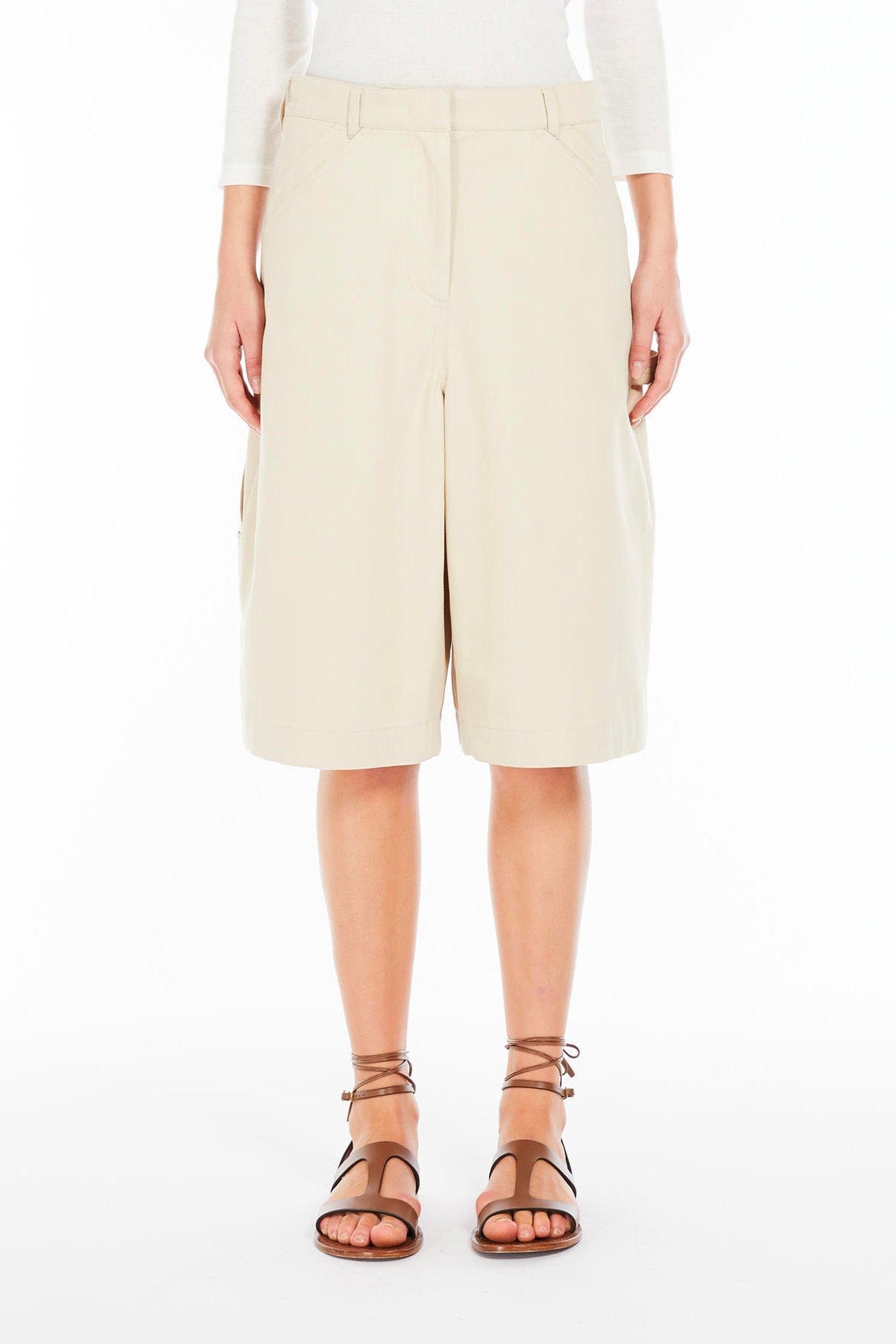 MAXMARA'S BRANDS PANTALONE CORTO  AVENA / 34 Pantaloni corti estivi Max Mara Weekend Arturo1234
