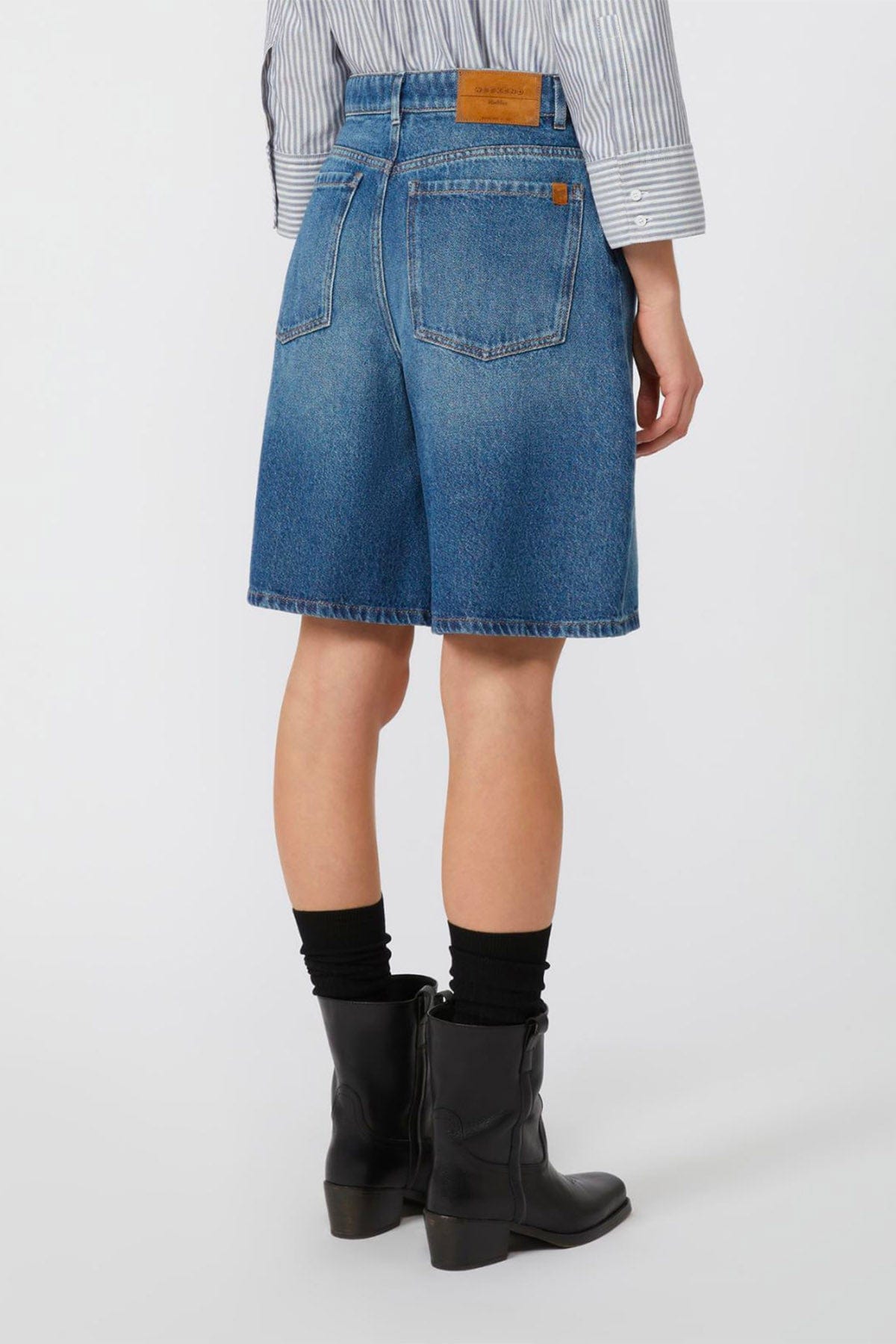 MAXMARA'S BRANDS PANTALONE CORTO  DENIM MEDIO / 34 Jeans corto donna Weekend Max Mara Donnola