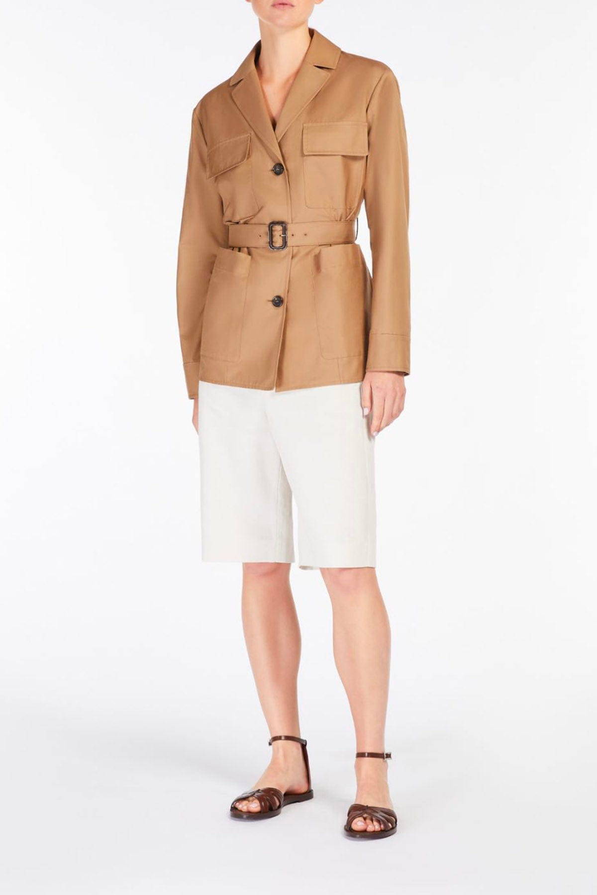 MAXMARA'S BRANDS PANTALONE CORTO  ECRU / 34 Pantaloni corti donna / shorts 'S Max Mara Eric