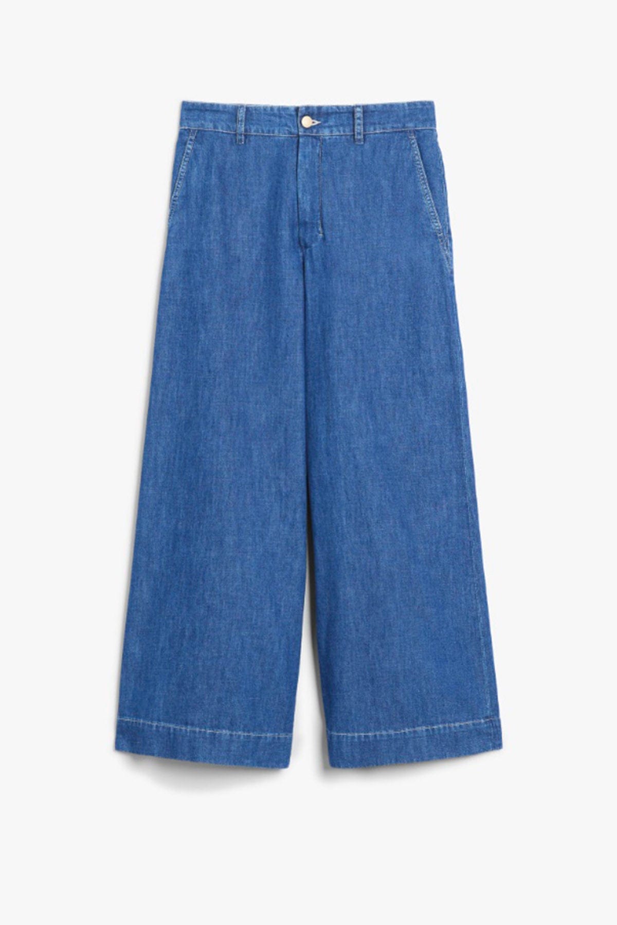 MAXMARA'S BRANDS PANTALONE IN DENIM  BLU / 34 Jeans largo donna 'S Max Mara Paul