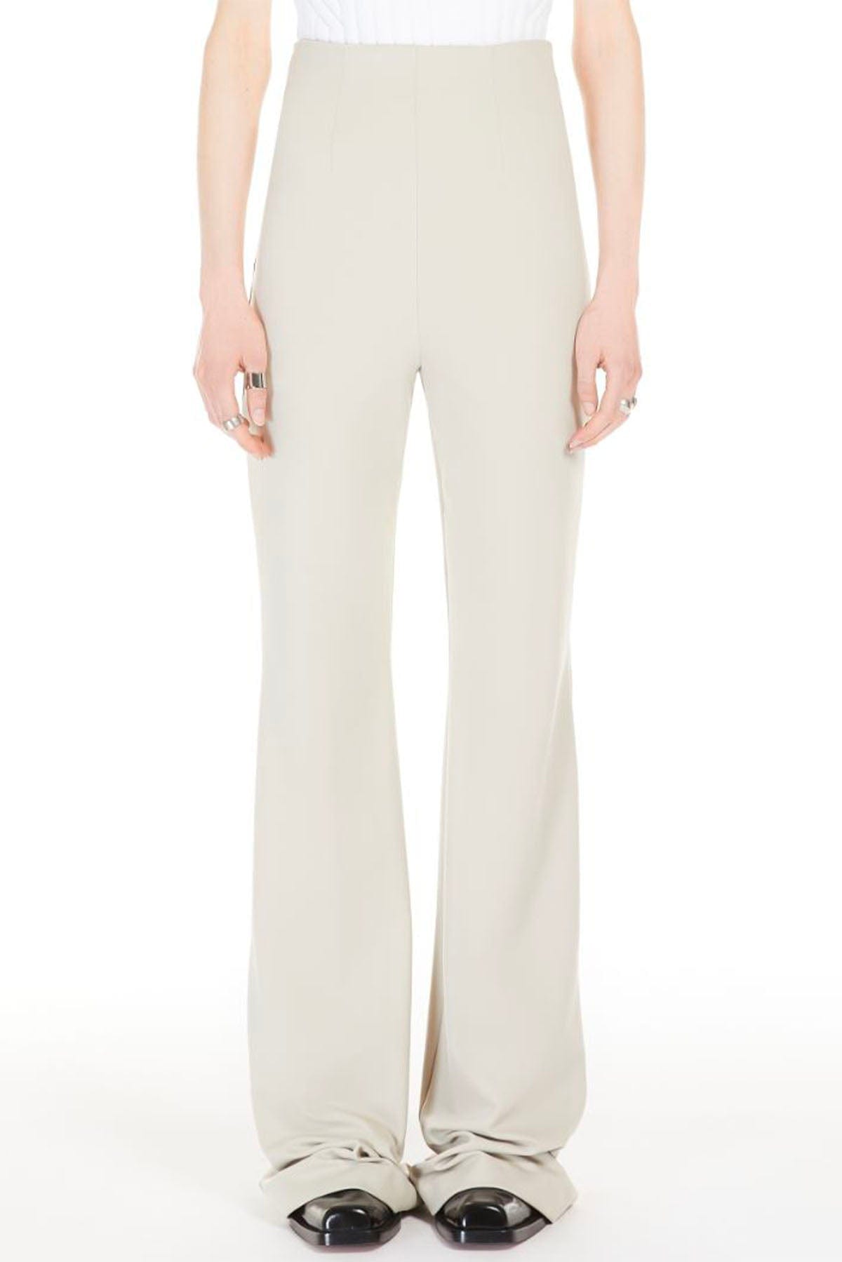 MAXMARA'S BRANDS PANTALONE IN JERSEY  TORTORA / XXS Pantaloni Tortora Donna Sportmax Olea