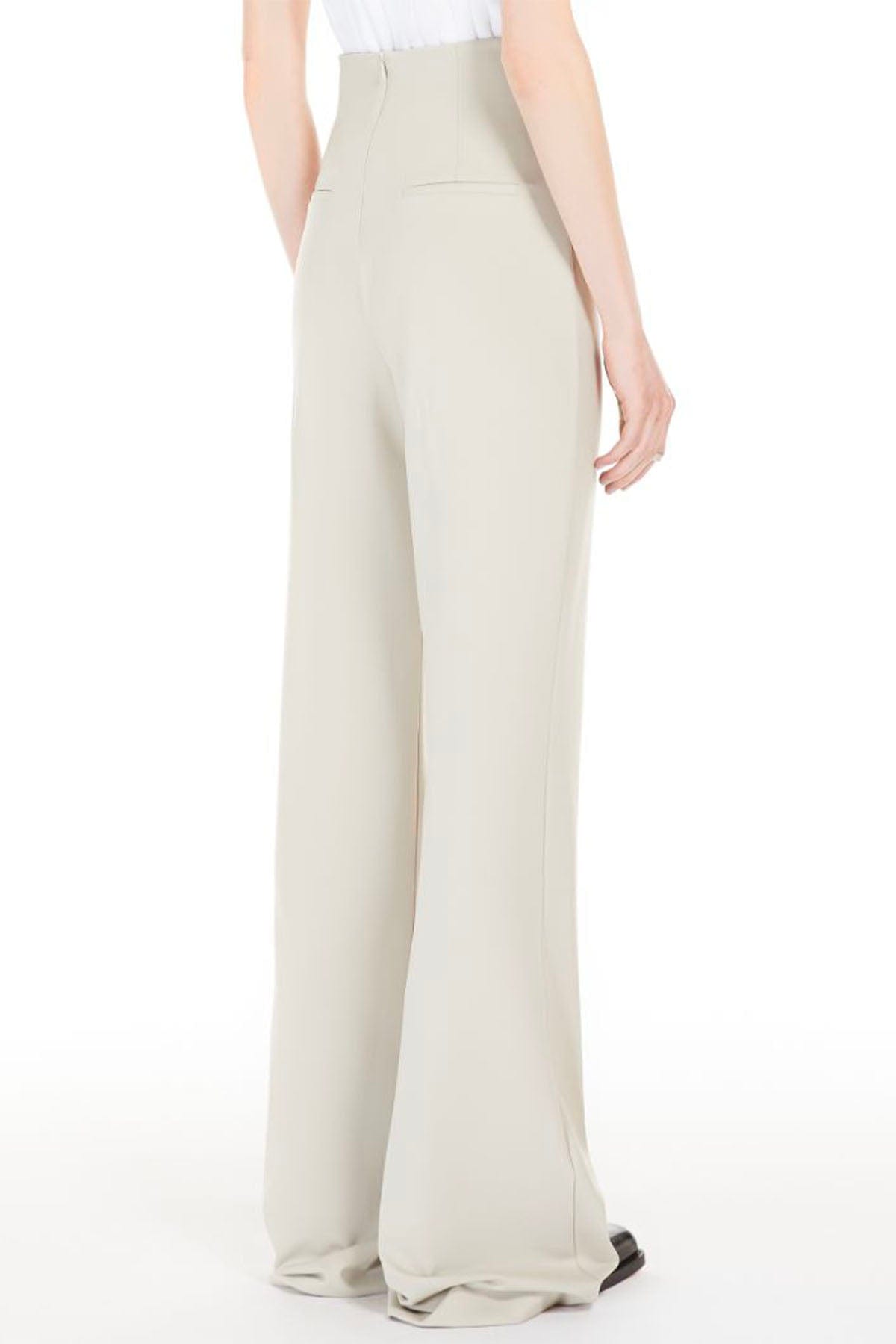 MAXMARA&#39;S BRANDS PANTALONE IN JERSEY  Pantaloni Tortora Donna Sportmax Olea