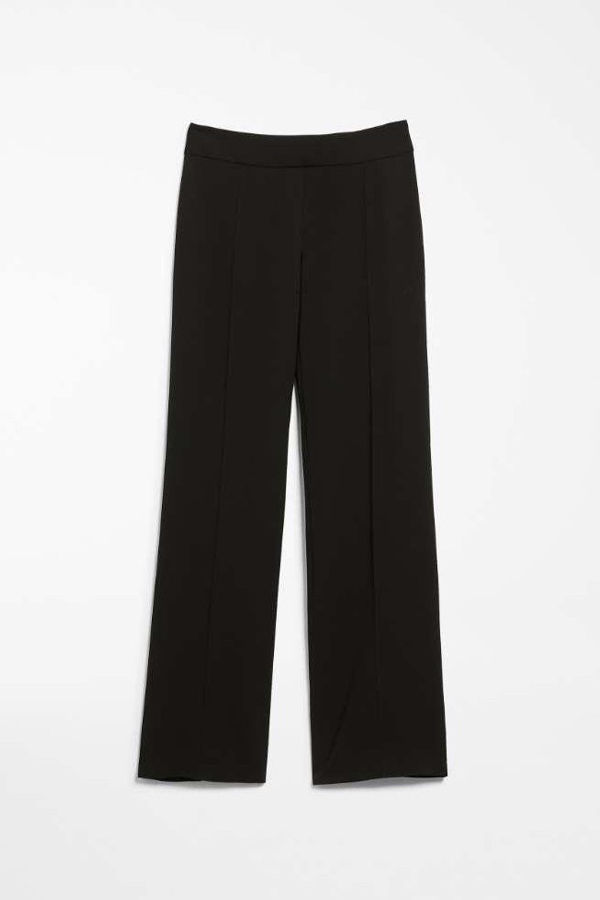 MAXMARA'S BRANDS PANTALONE LUNGO  NERO / 34 Pantalone Nero Donna Studio Max Mara Estense