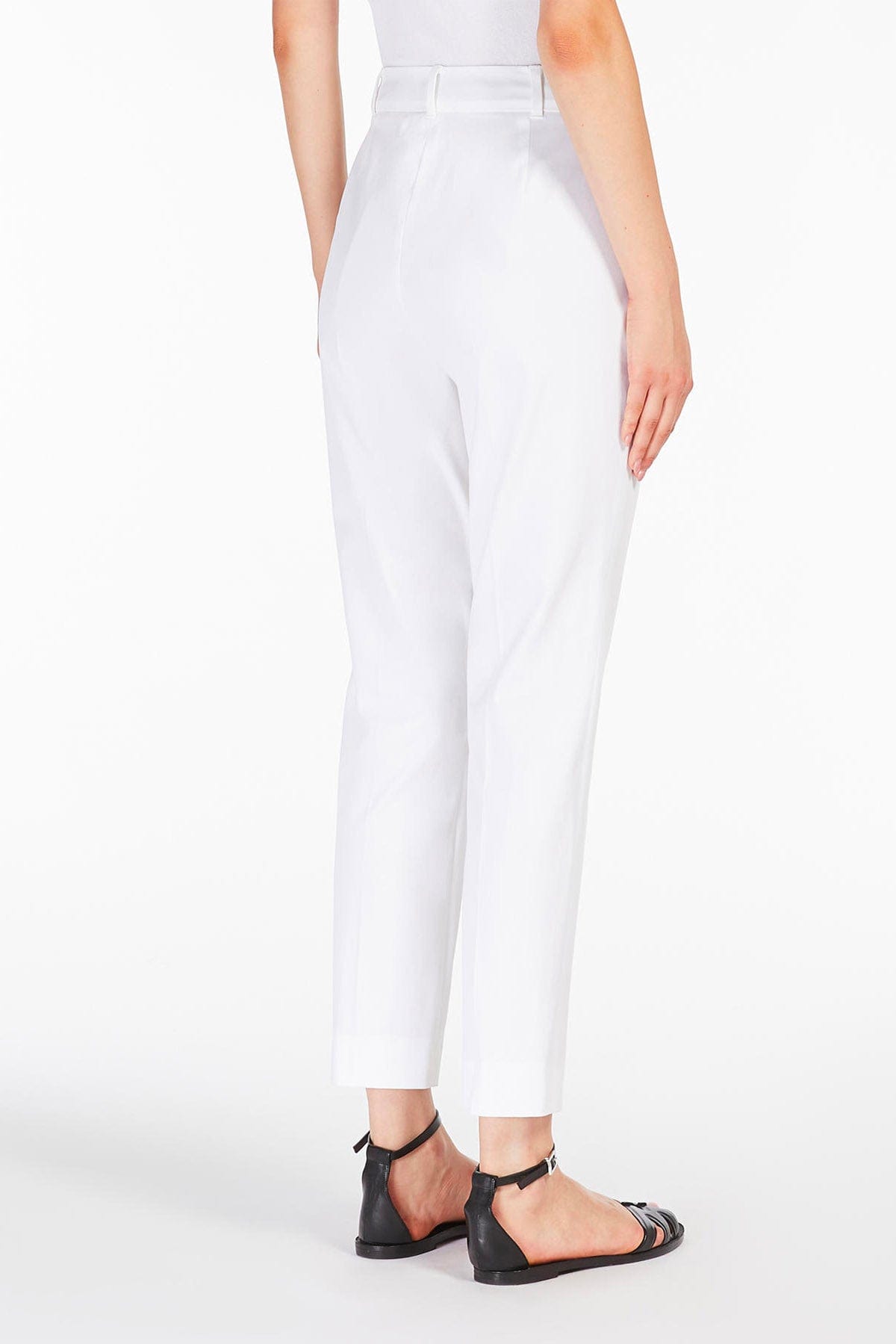 MAXMARA&#39;S BRANDS PANTALONE LUNGO  Pantaloni bianchi donna Max Mara Studio David