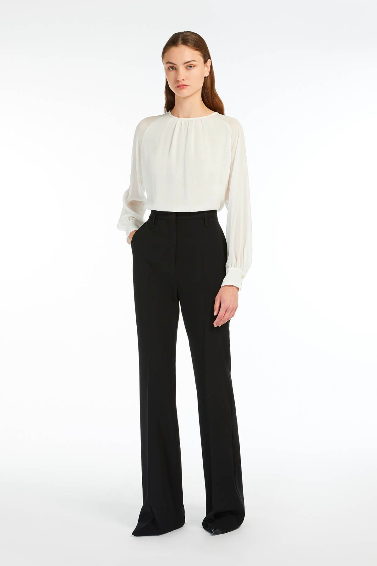 MAXMARA&#39;S BRANDS PANTALONE LUNGO  Pantaloni Donna Max Mara Studio Alabama