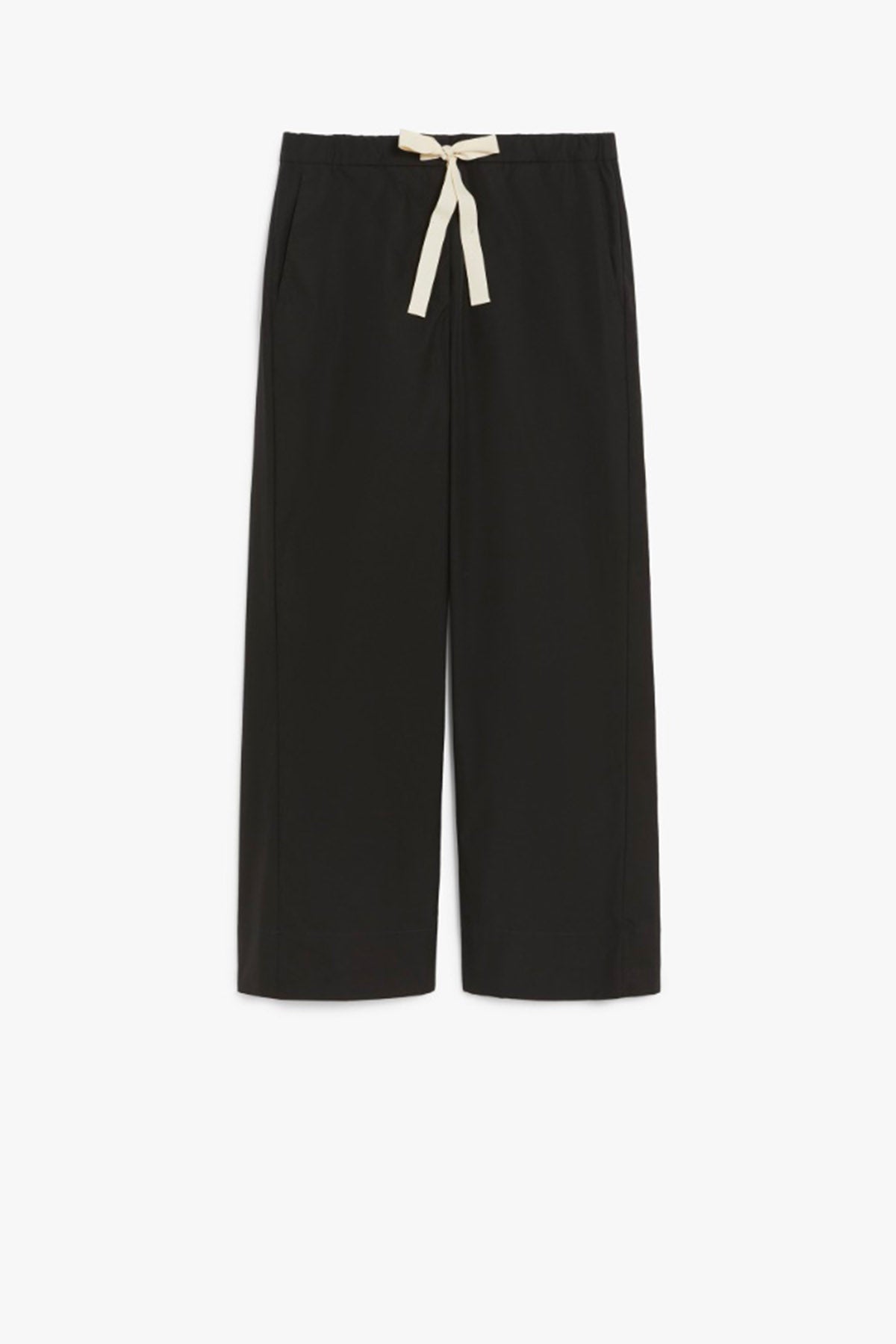 MAXMARA&#39;S BRANDS PANTALONE LUNGO  Pantaloni in cotone donna &#39;S Max Mara Argento