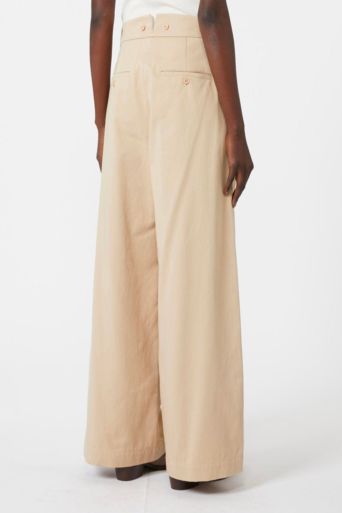 MAXMARA&#39;S BRANDS PANTALONE LUNGO  Pantaloni in cotone donna Weekend Max Mara Alfeo