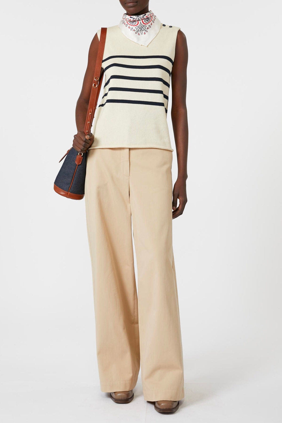 MAXMARA&#39;S BRANDS PANTALONE LUNGO  Pantaloni in cotone donna Weekend Max Mara Alfeo