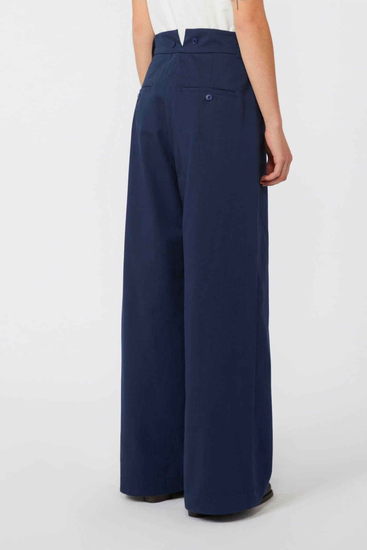 MAXMARA'S BRANDS PANTALONE LUNGO  BLU / 34 Pantaloni in cotone donna Weekend Max Mara Alfeo