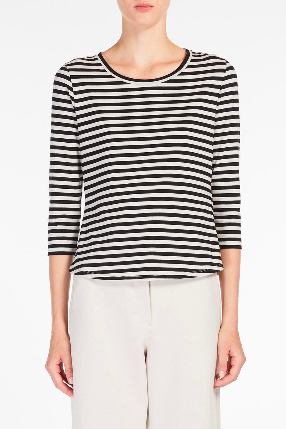 MAXMARA'S BRANDS T'SHIRT  RIGATO / XXS T-Shirt donna rigata 'S Max Mara Durata