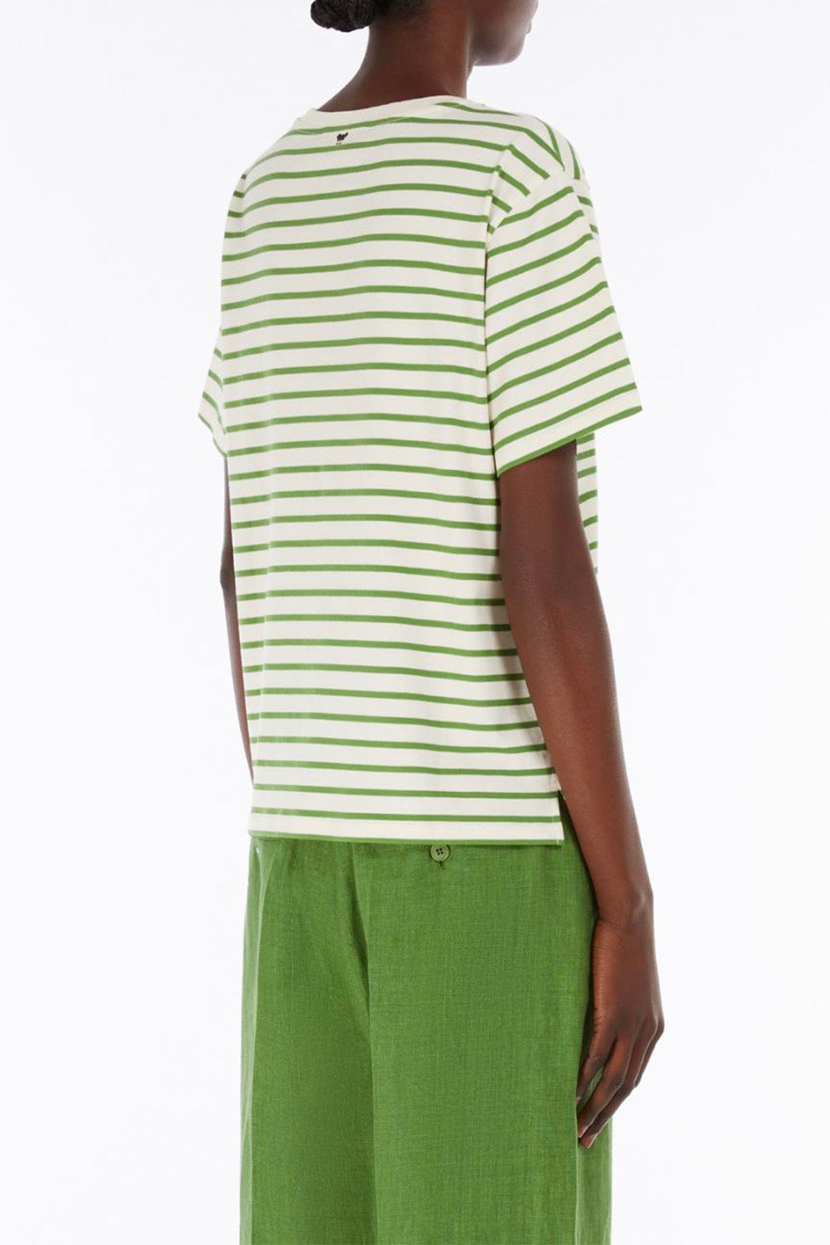 MAXMARA&#39;S BRANDS T&#39;SHIRT  T-Shirt in cotone donna Weekend Max Mara Olga