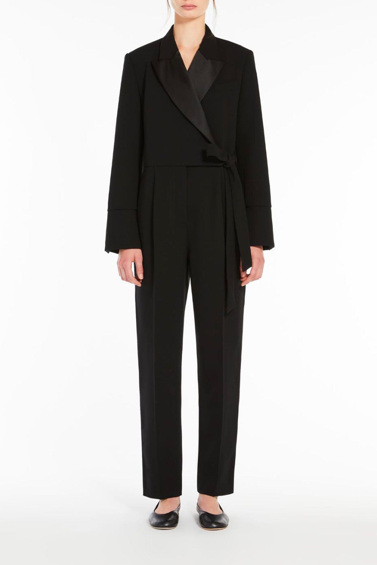 MAXMARA'S BRANDS TUTA SALOPETTE  NERO / 34 Tuta Nera Donna Weekend Max Mara Baviera