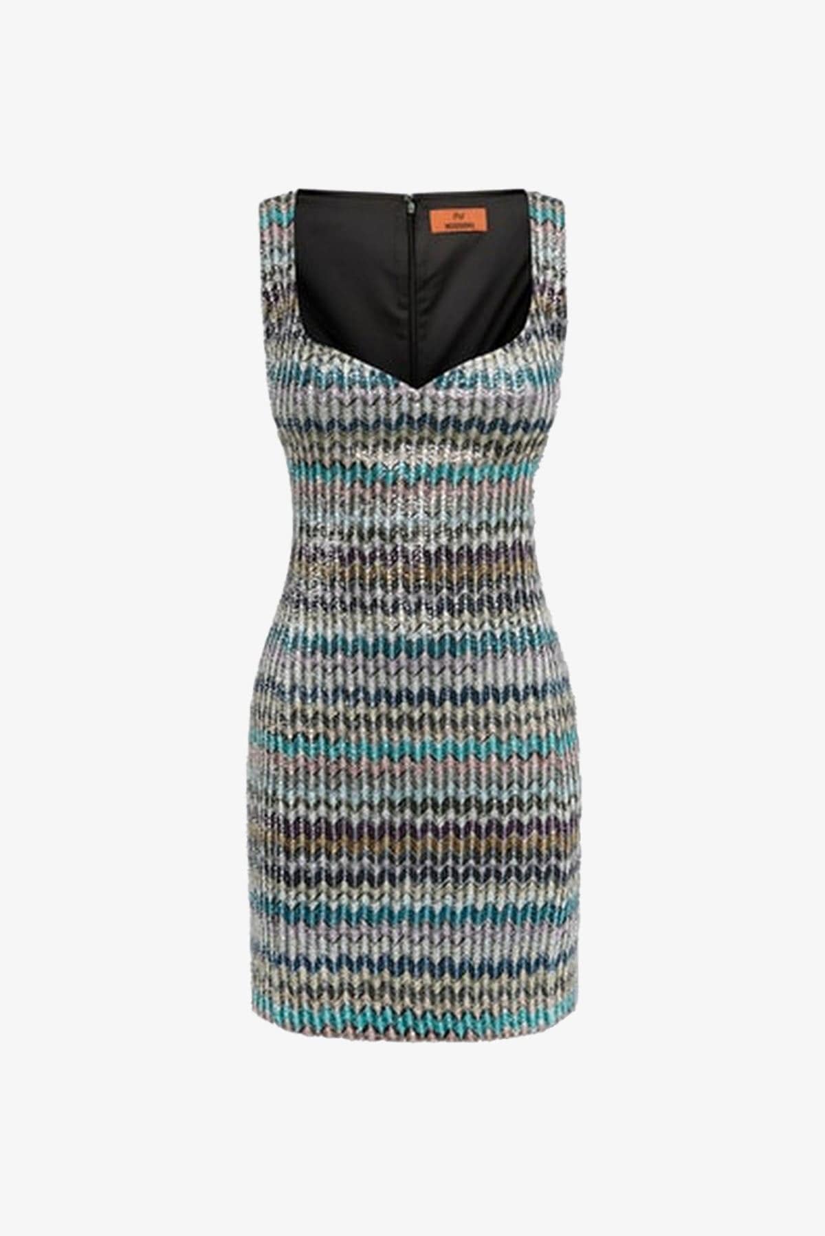 MISSONI ABITO  MULTICOLOR / 36 Vestito Corto Donna Missoni DS24WG1F