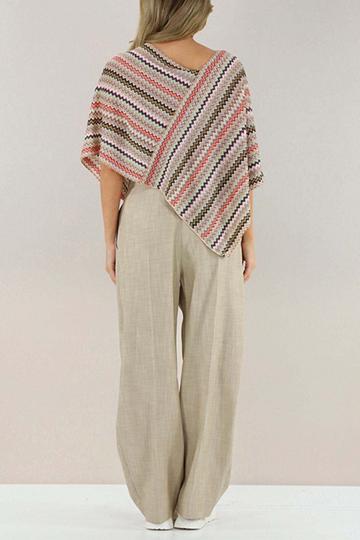 MISSONI PONCHO-COPRISPALLE  Poncho in fantasia Missoni MP1GVMDA008