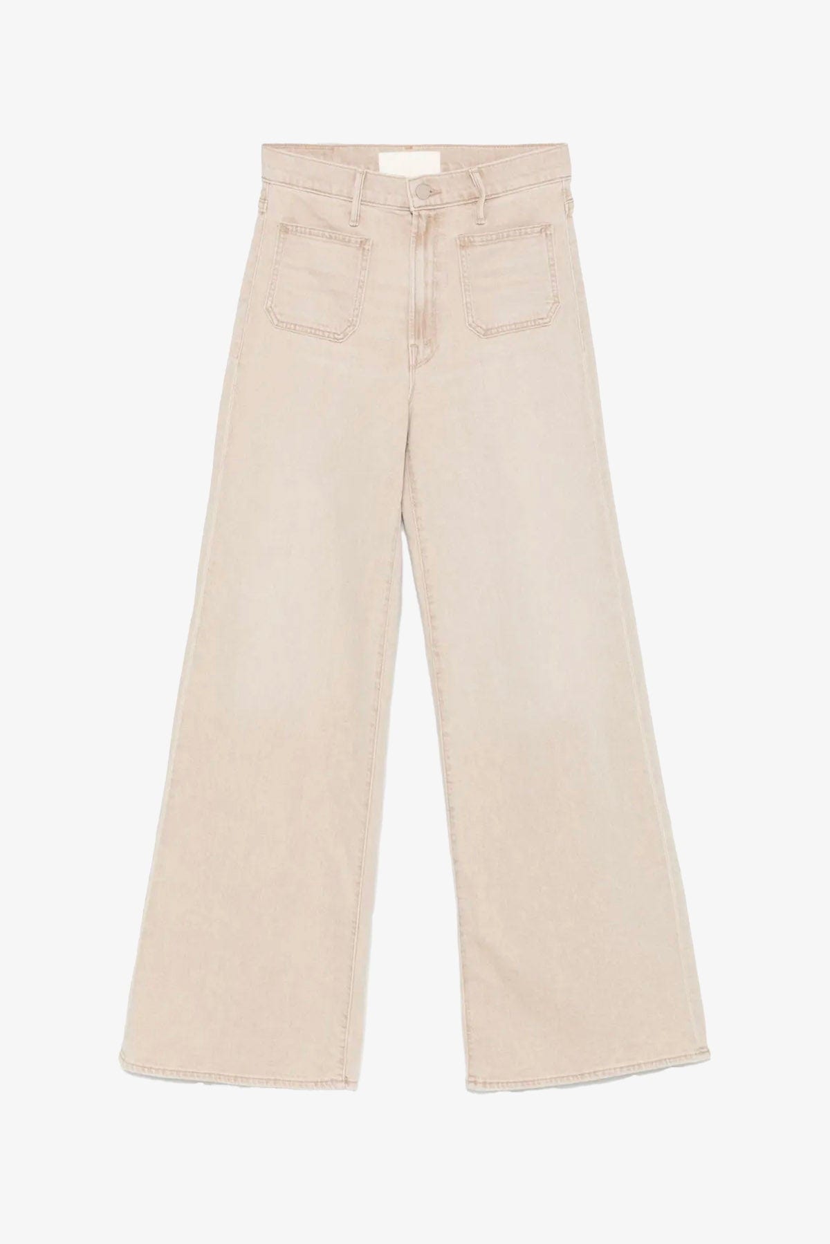 MOTHER PANTALONE IN DENIM  CARAMELLO / 23 Jeans donna Mother patch pocket undercover sneak