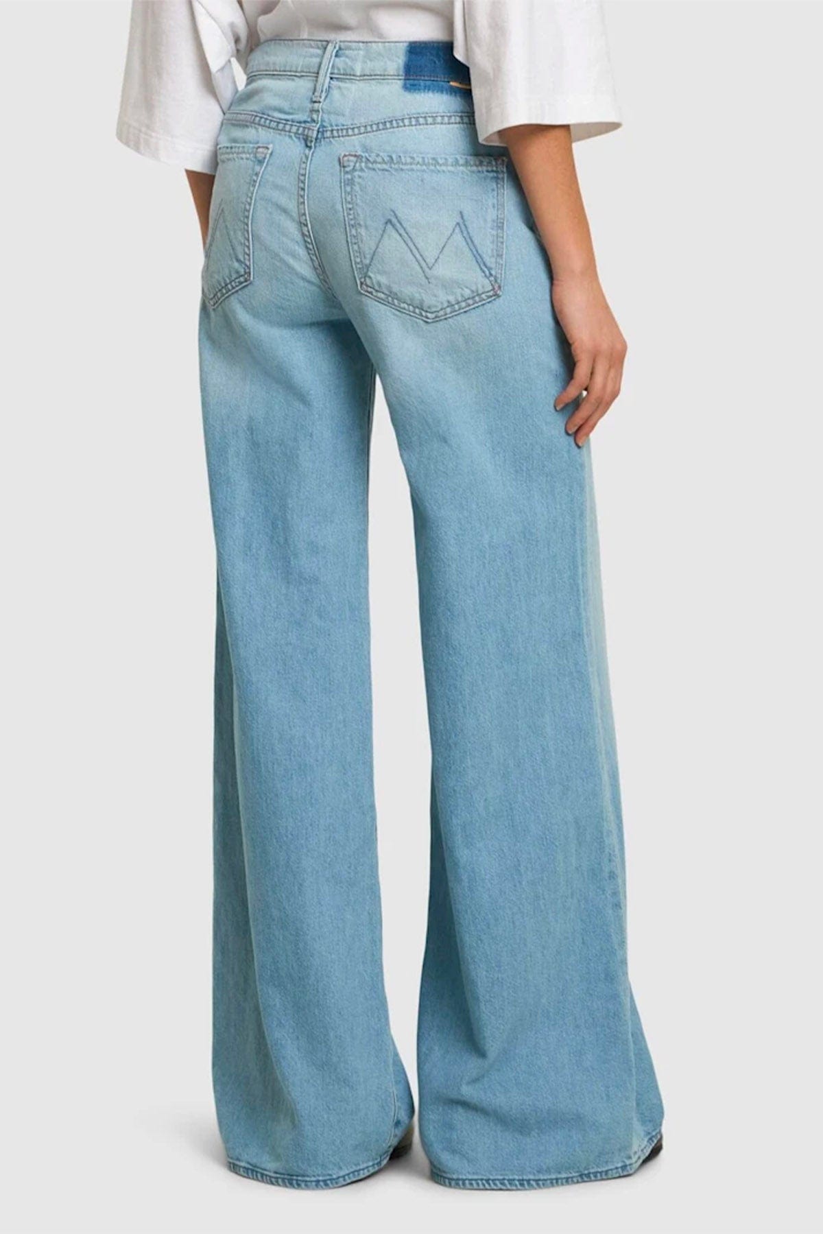 MOTHER PANTALONE IN DENIM  Denim Mother donna the undercover