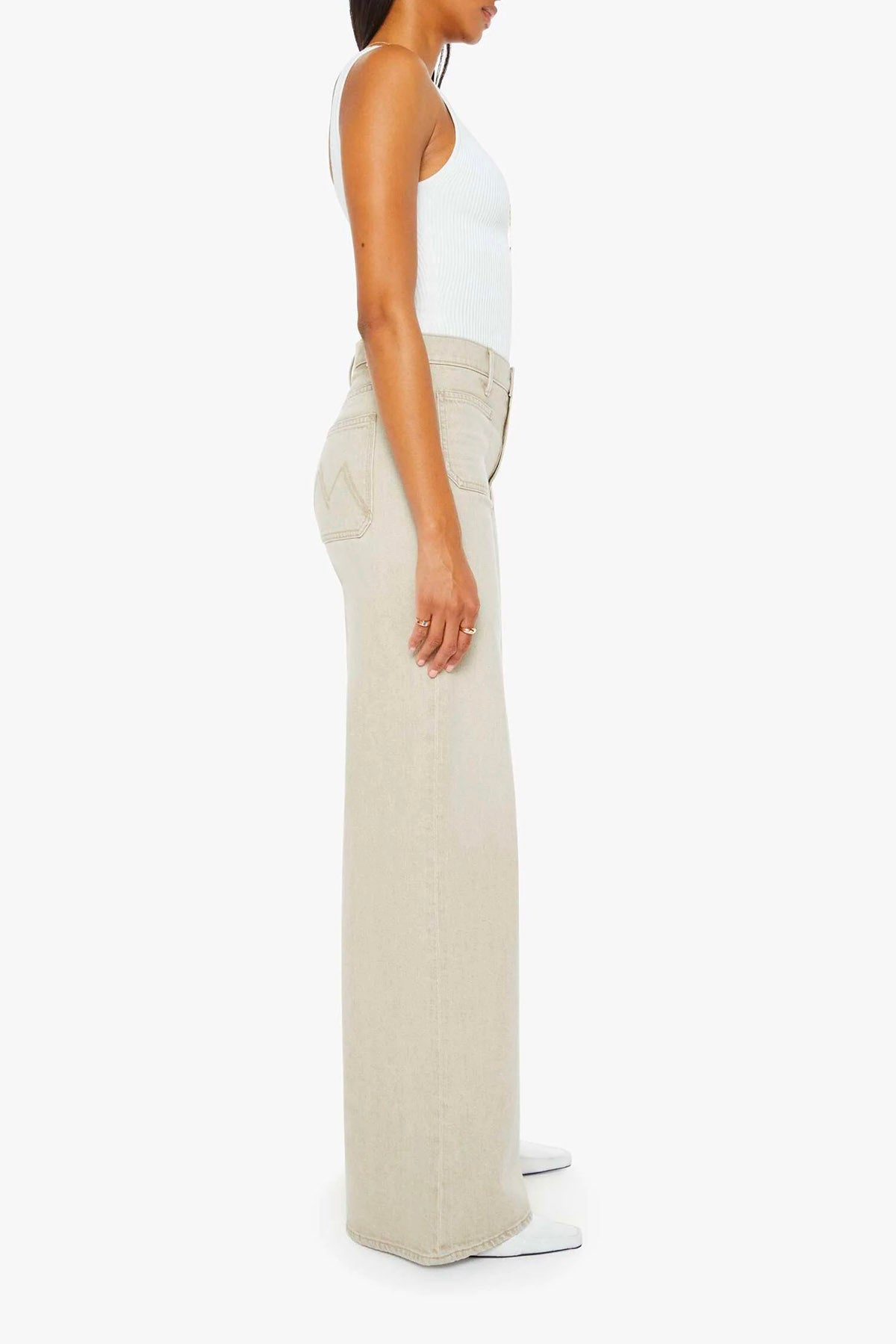 MOTHER PANTALONE IN DENIM  Jeans donna Mother patch pocket undercover sneak
