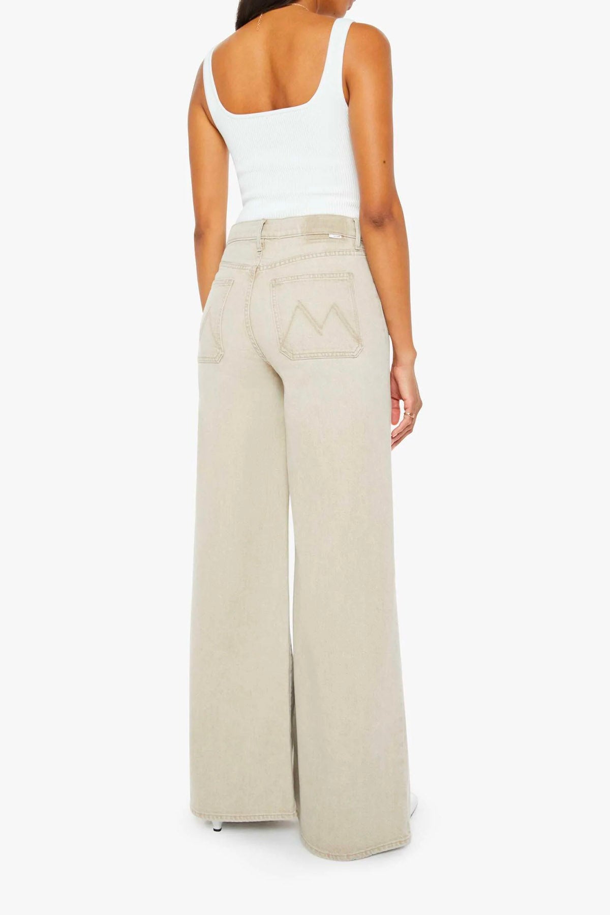MOTHER PANTALONE IN DENIM  Jeans donna Mother patch pocket undercover sneak