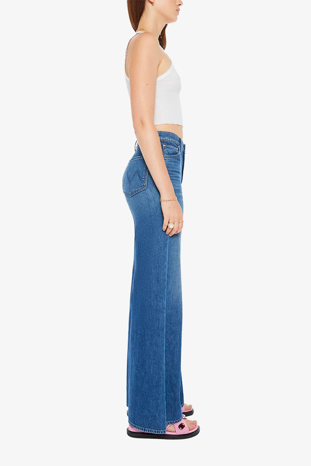 MOTHER PANTALONE IN DENIM  Jeans Mother the undercover sneak (superior)