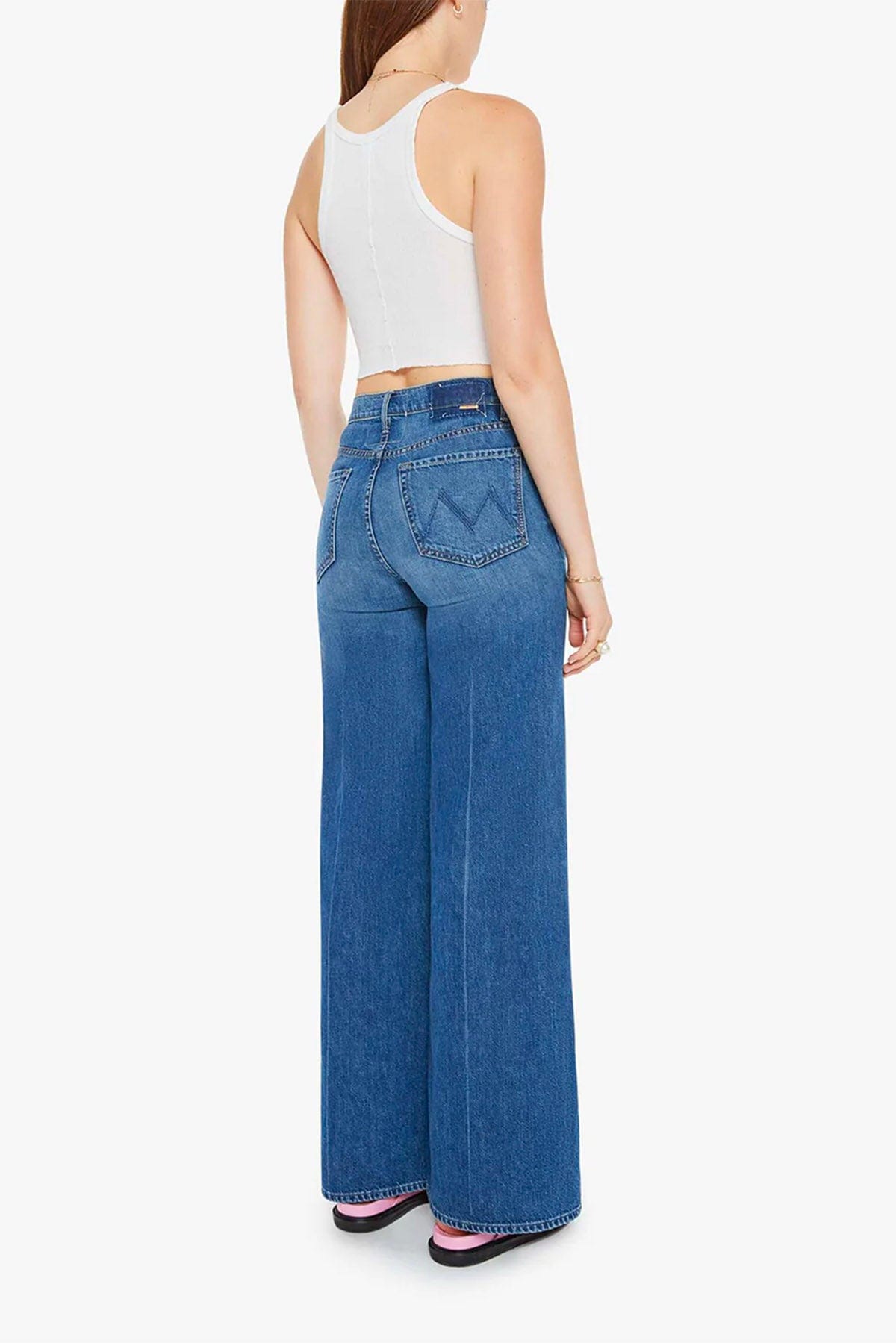 MOTHER PANTALONE IN DENIM  Jeans Mother the undercover sneak (superior)