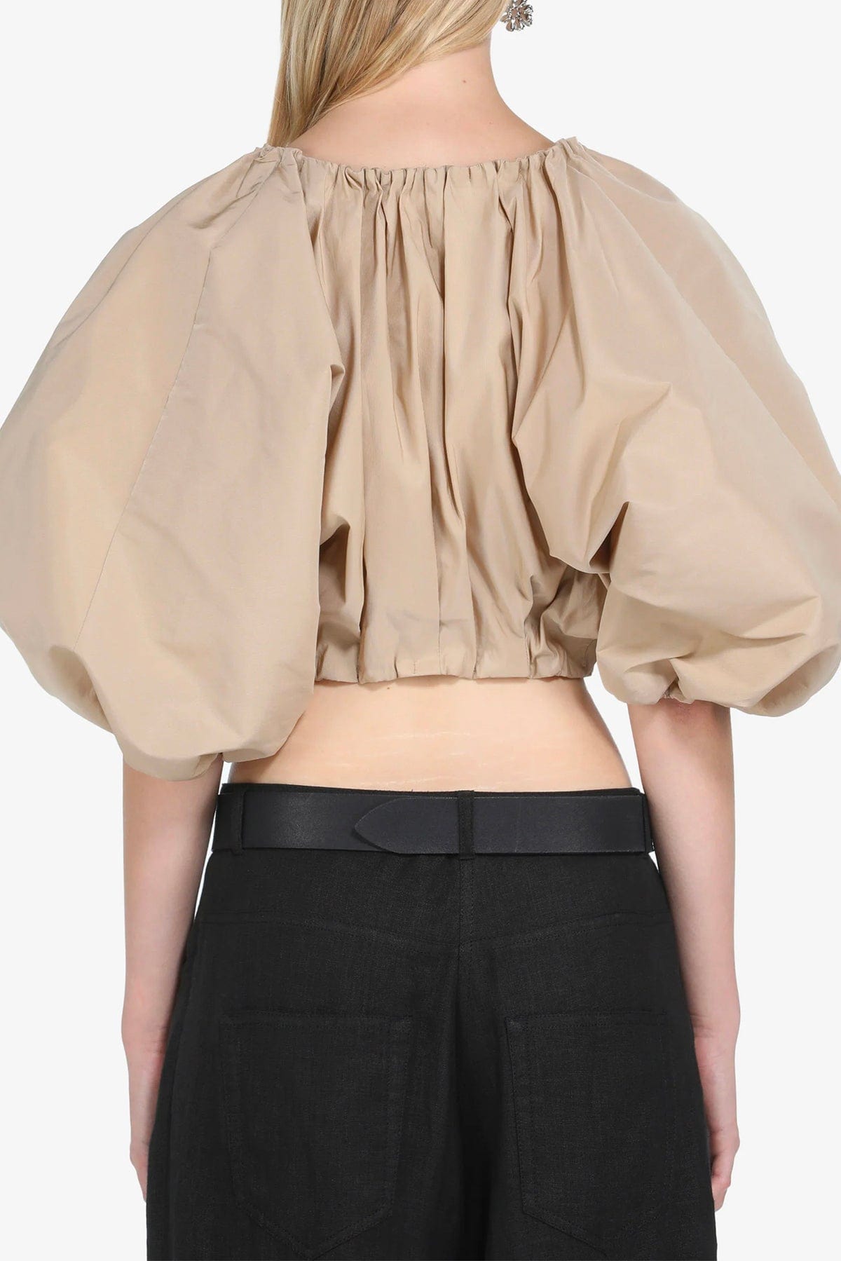 N21 CAMICIA  Blusa crop N21 Sfilata G131