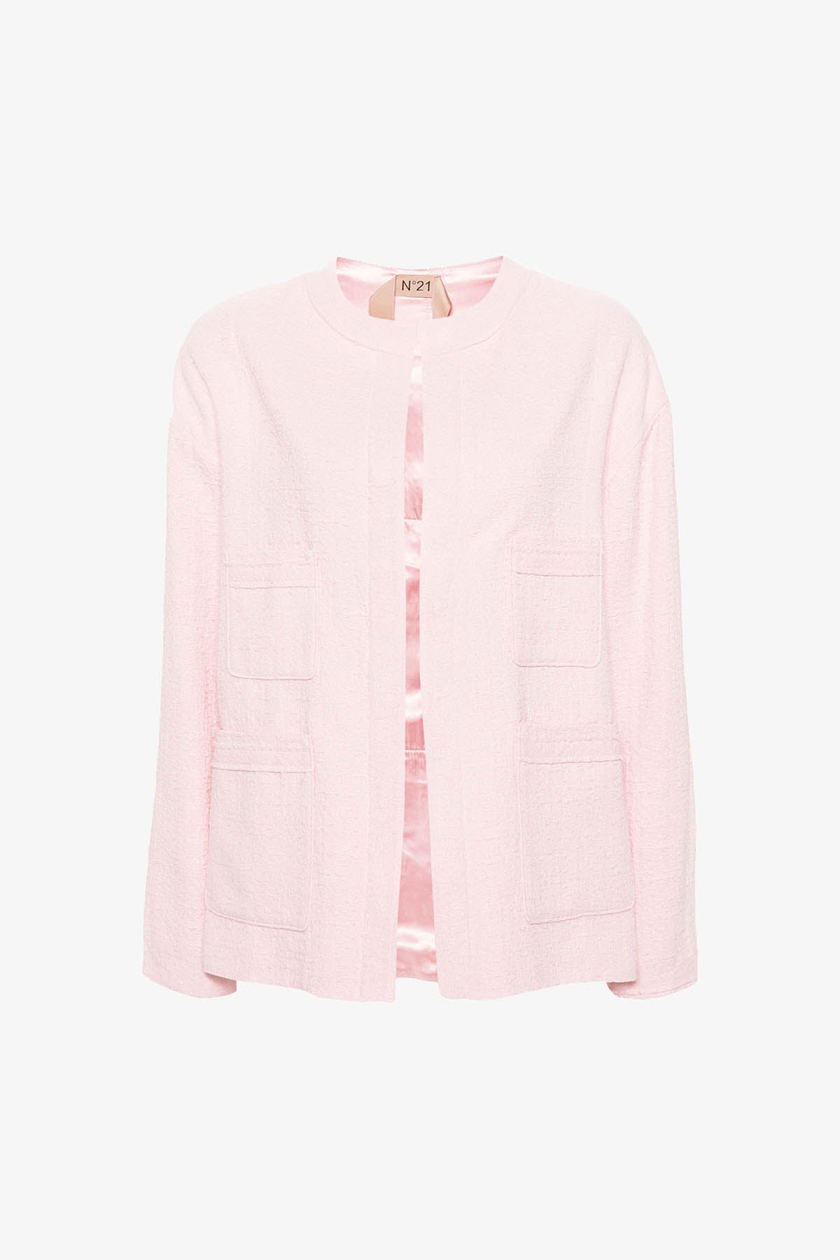 N21 GIACCA  ROSA / 36 Giacca Stile Chanel Rosa Donna N21