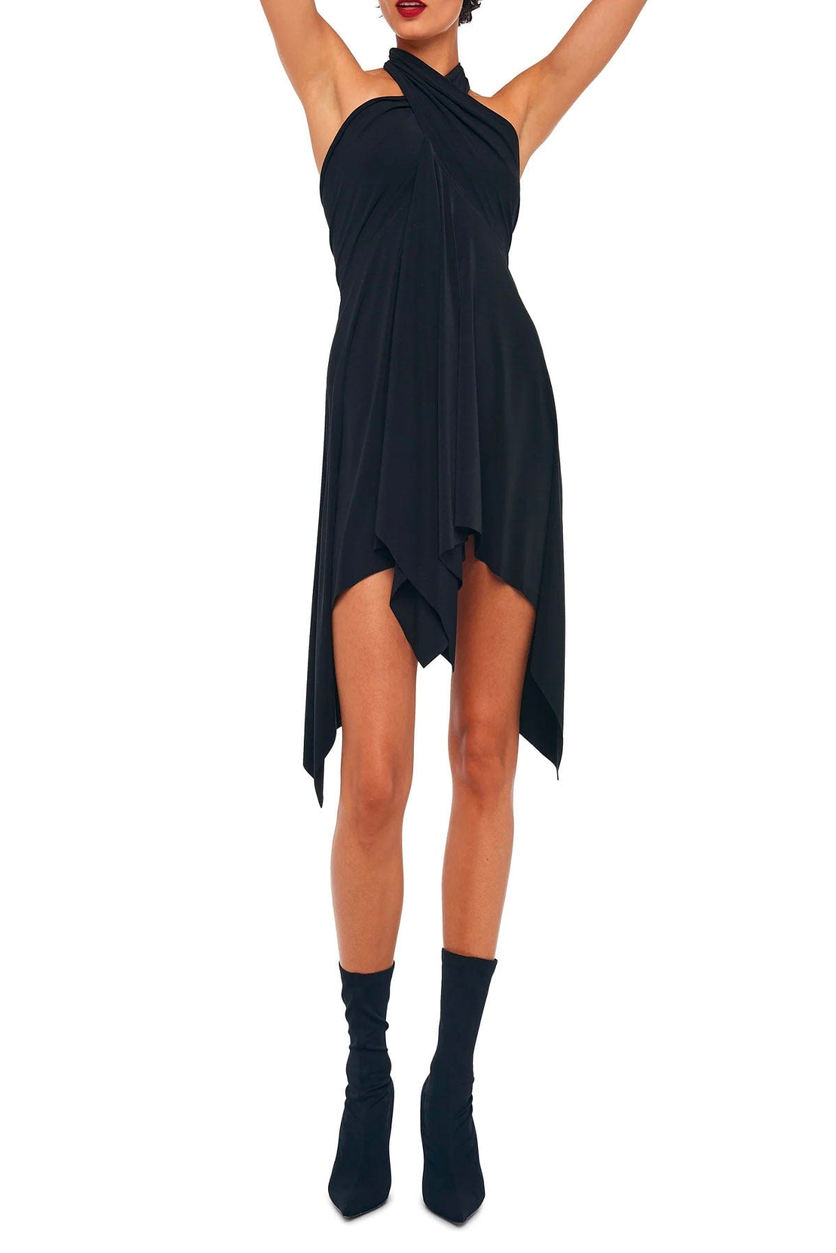 NORMA KAMALI ABITO  Norma Kamali Convertible Dress Black