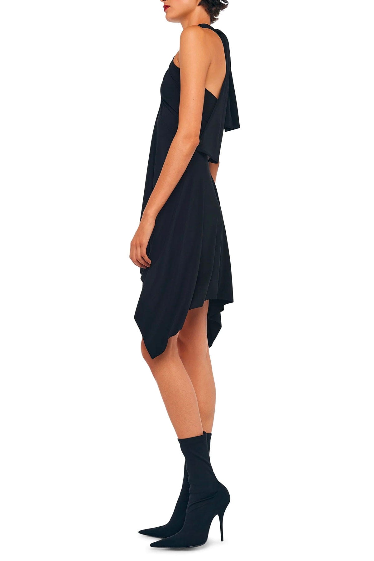 NORMA KAMALI ABITO  Norma Kamali Convertible Dress Black
