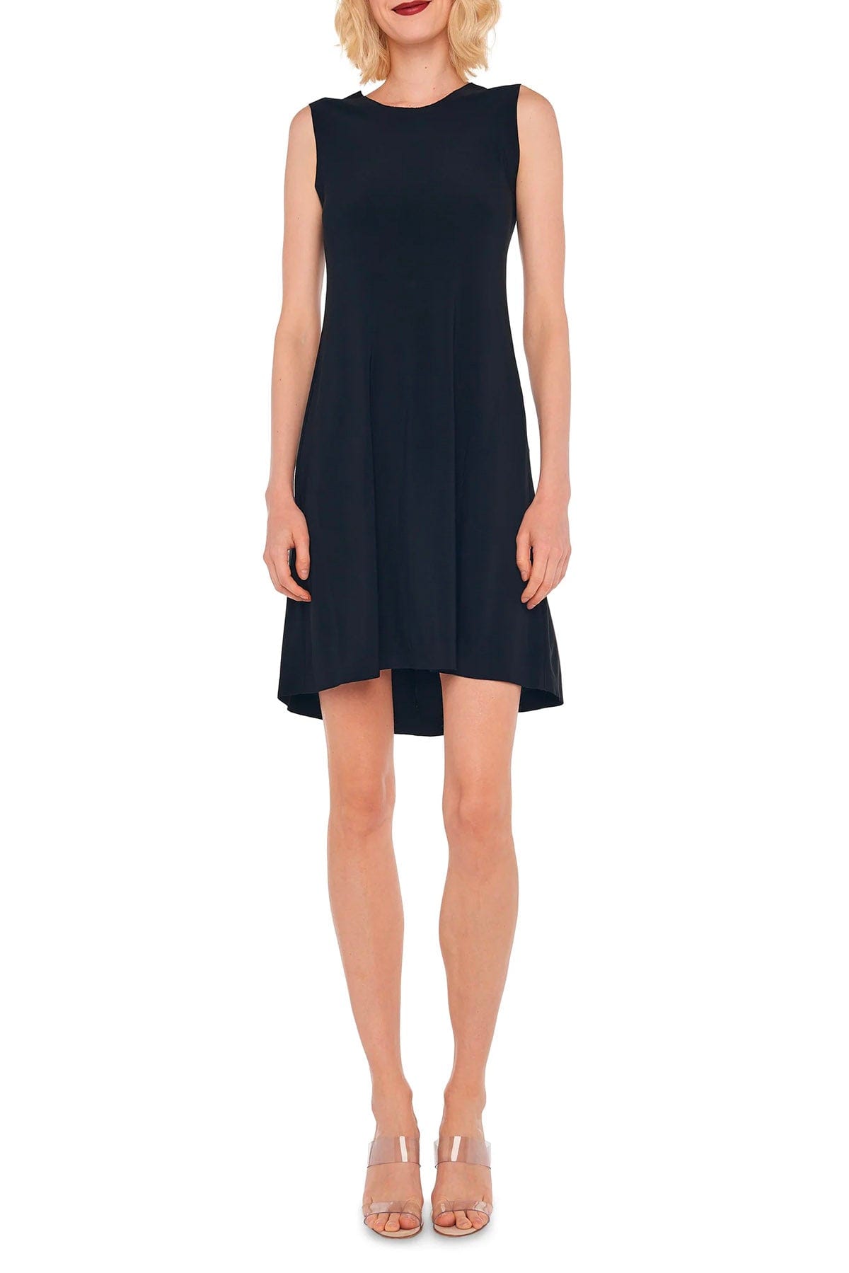 NORMA KAMALI ABITO  Norma Kamali Sleeveless Swing Dress Black