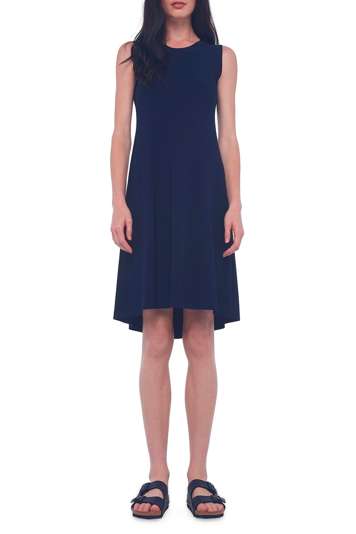 NORMA KAMALI ABITO  Norma Kamali Sleeveless Swing Dress Black