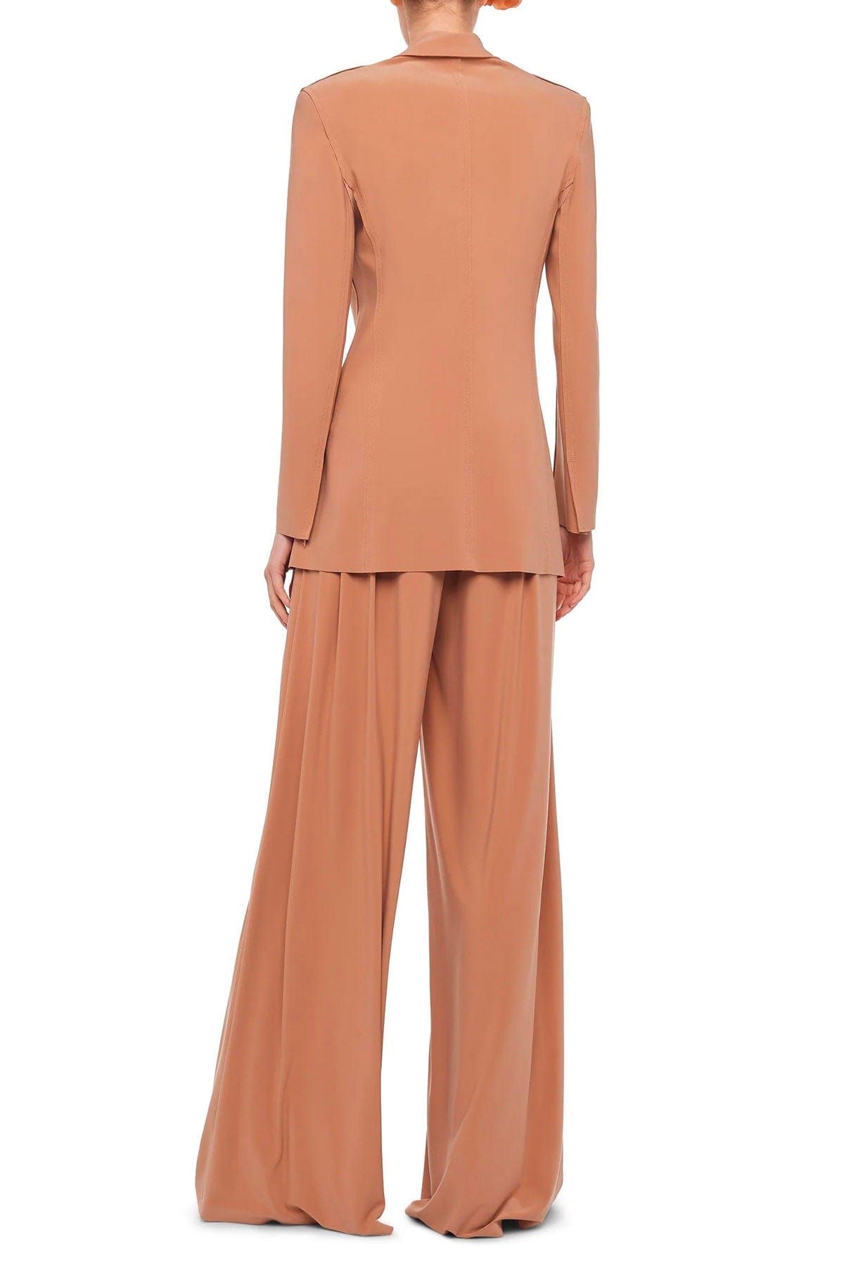 NORMA KAMALI PANTALONE LUNGO  Norma Kamali Mens Pleat Pant Cappuccino