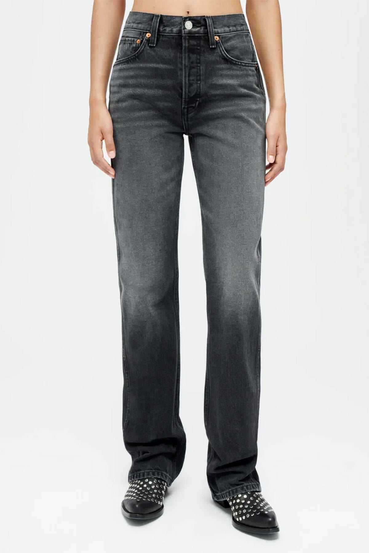 RE/DONE PANTALONE IN DENIM  Jeans Donna Re/Done High Rise Loose