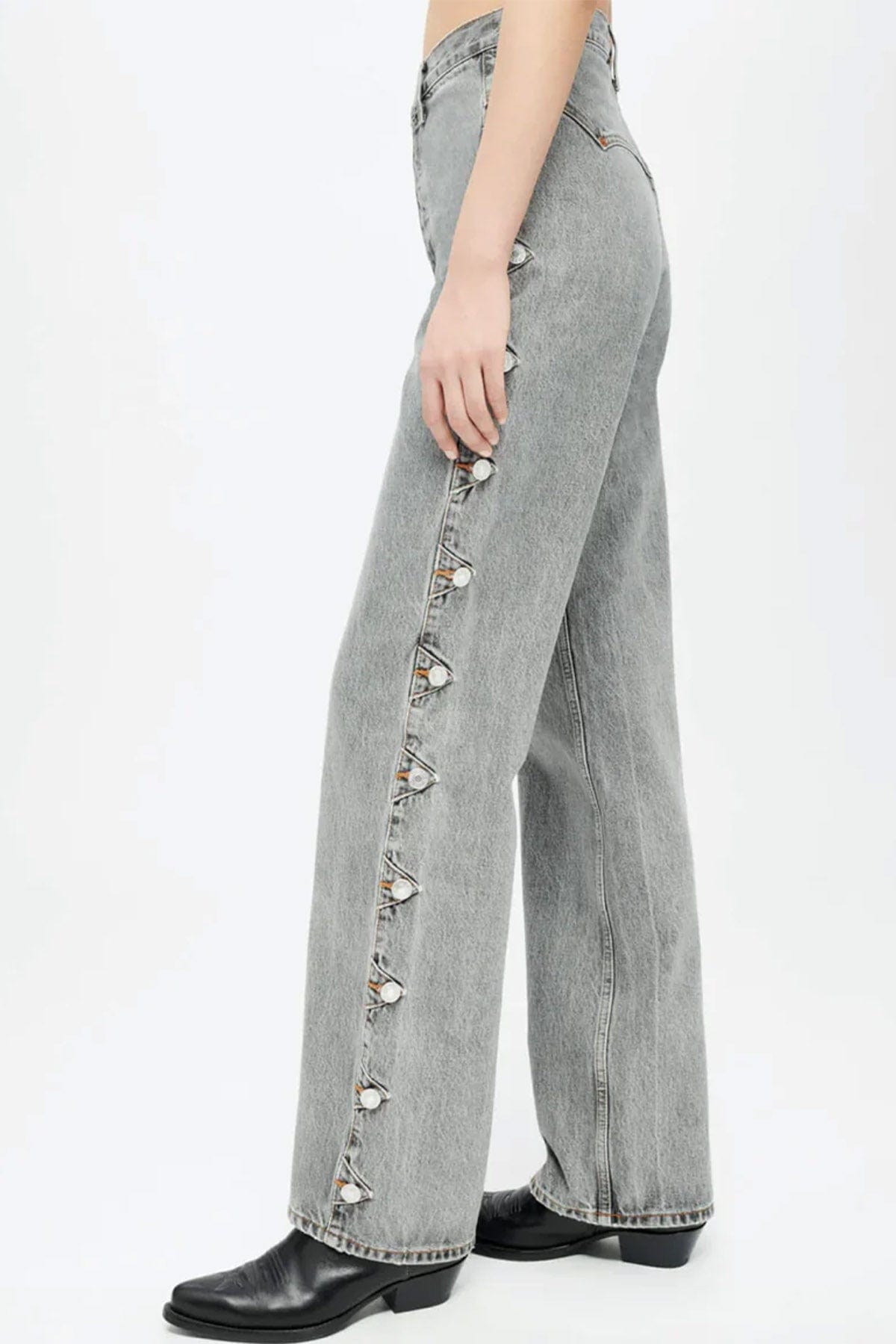 RE/DONE PANTALONE IN DENIM  Jeans Donna Re/Done Western Loose
