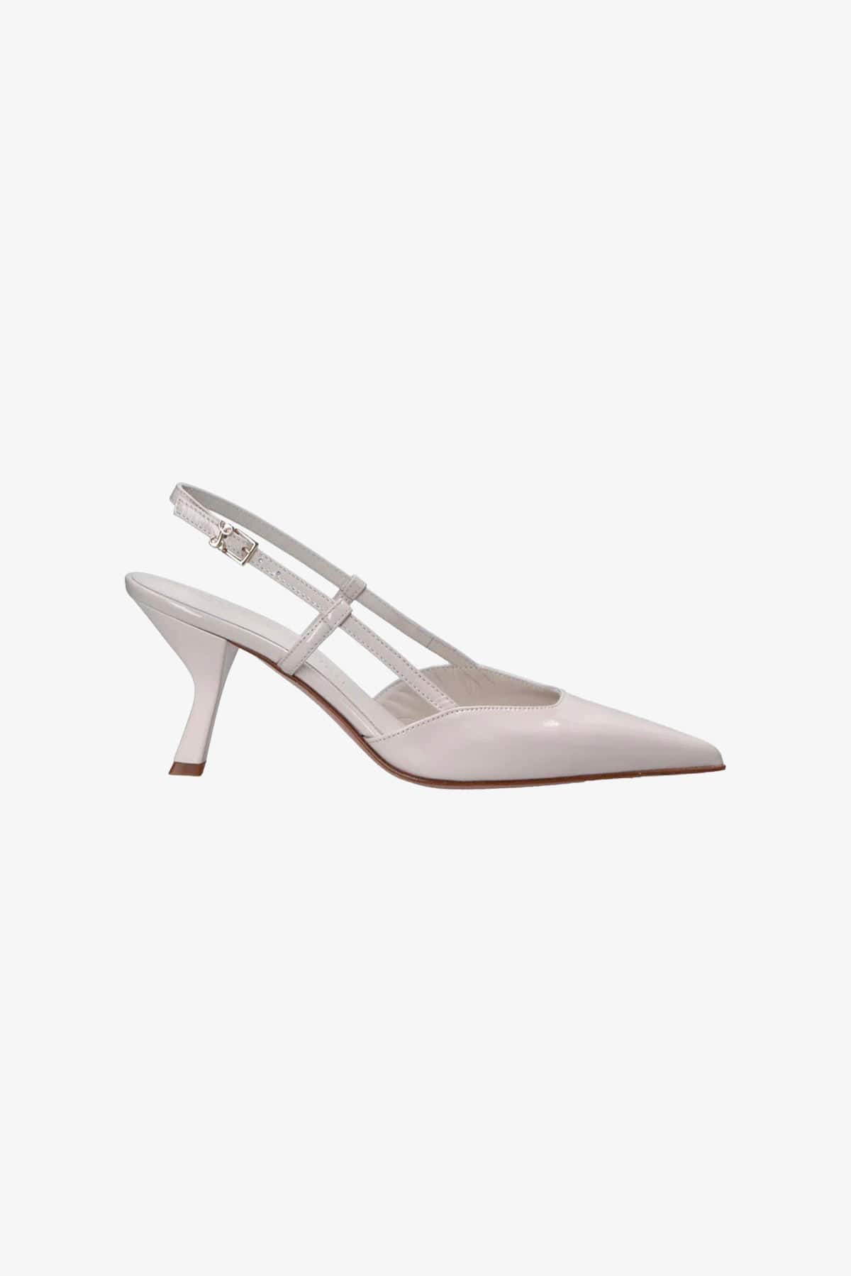 SERGIO LEVANTESI CALZATURE  LATTE / 35 Slingback bianca Sergio Levantesi  Kelly