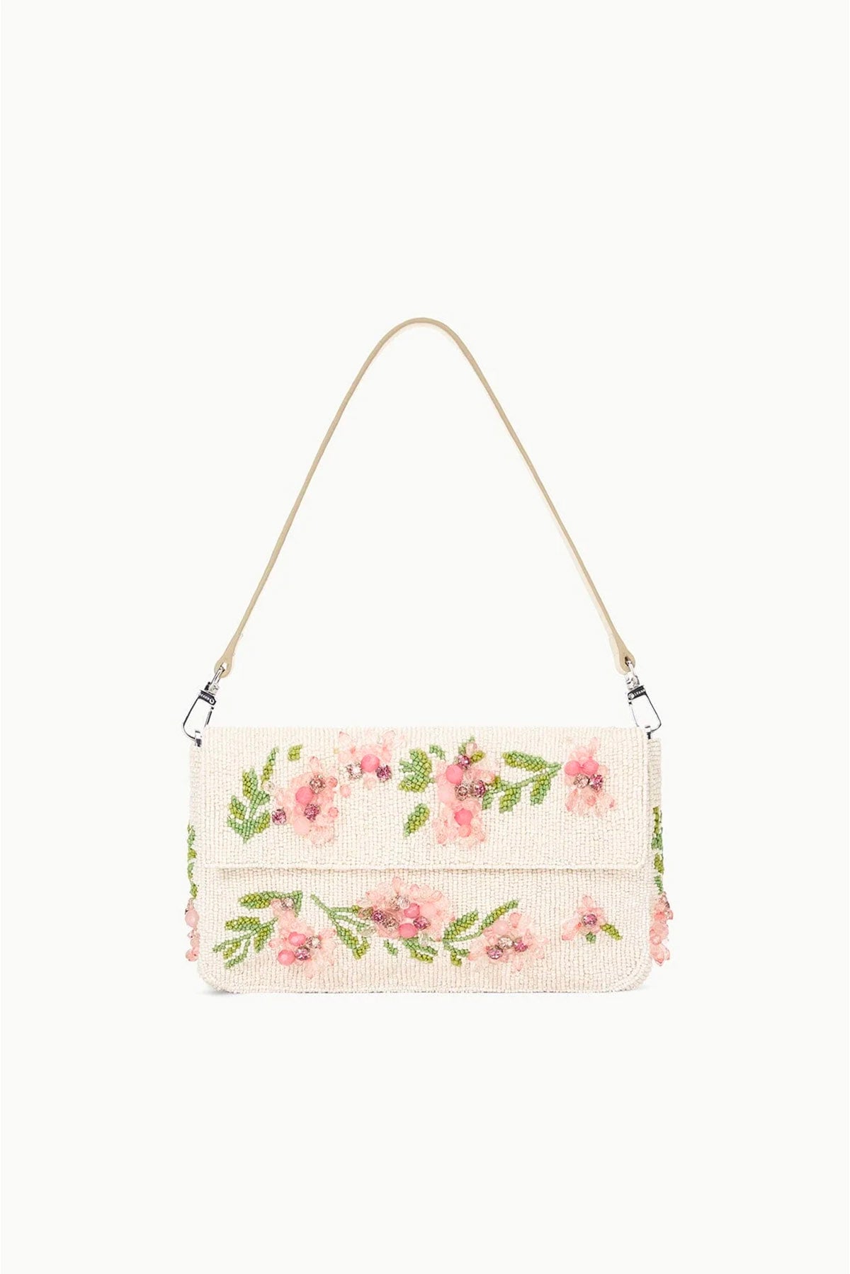 STAUD BORSA  MAGNOLIA / UNICA Borsa Timmy in strass fiorata Staud