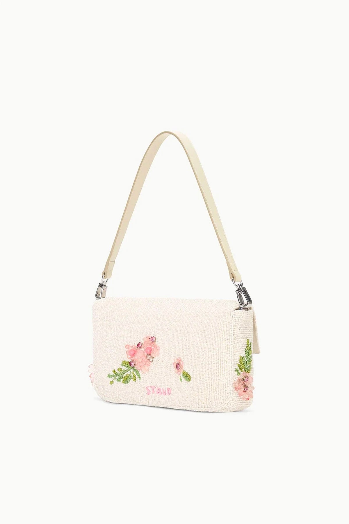 STAUD BORSA  MAGNOLIA / UNICA Borsa Timmy in strass fiorata Staud