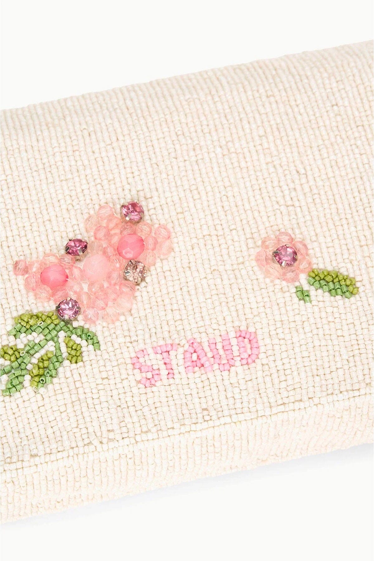 STAUD BORSA  MAGNOLIA / UNICA Borsa Timmy in strass fiorata Staud
