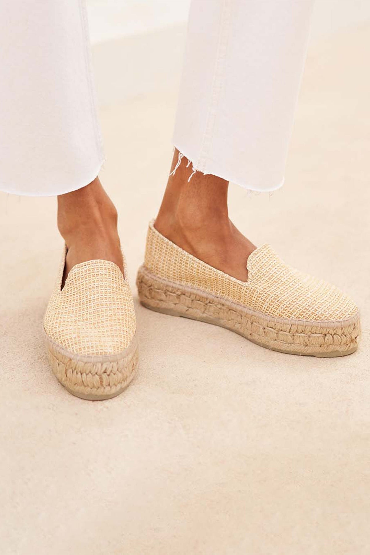 MANEBI CALZATURE  Espadrilles Donna Yucatàn Raffia Manebi