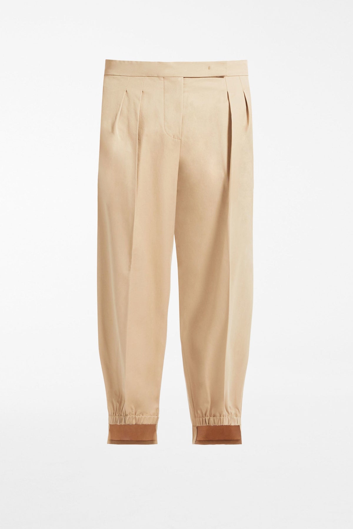 MAXMARA PANTALONE LUNGO  CARAMELLO / 34 Pantalone in Cotone Max Mara Filly