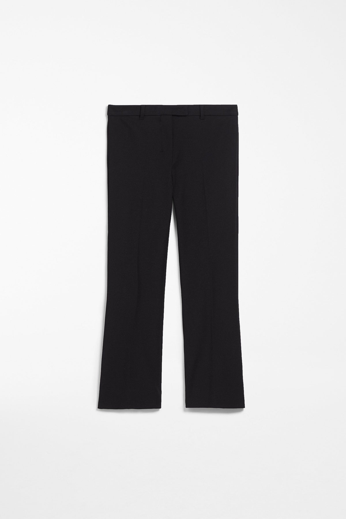 MAXMARA PANTALONE LUNGO  NERO / 34 Pantalone Misto Cotone Stretch Umanita