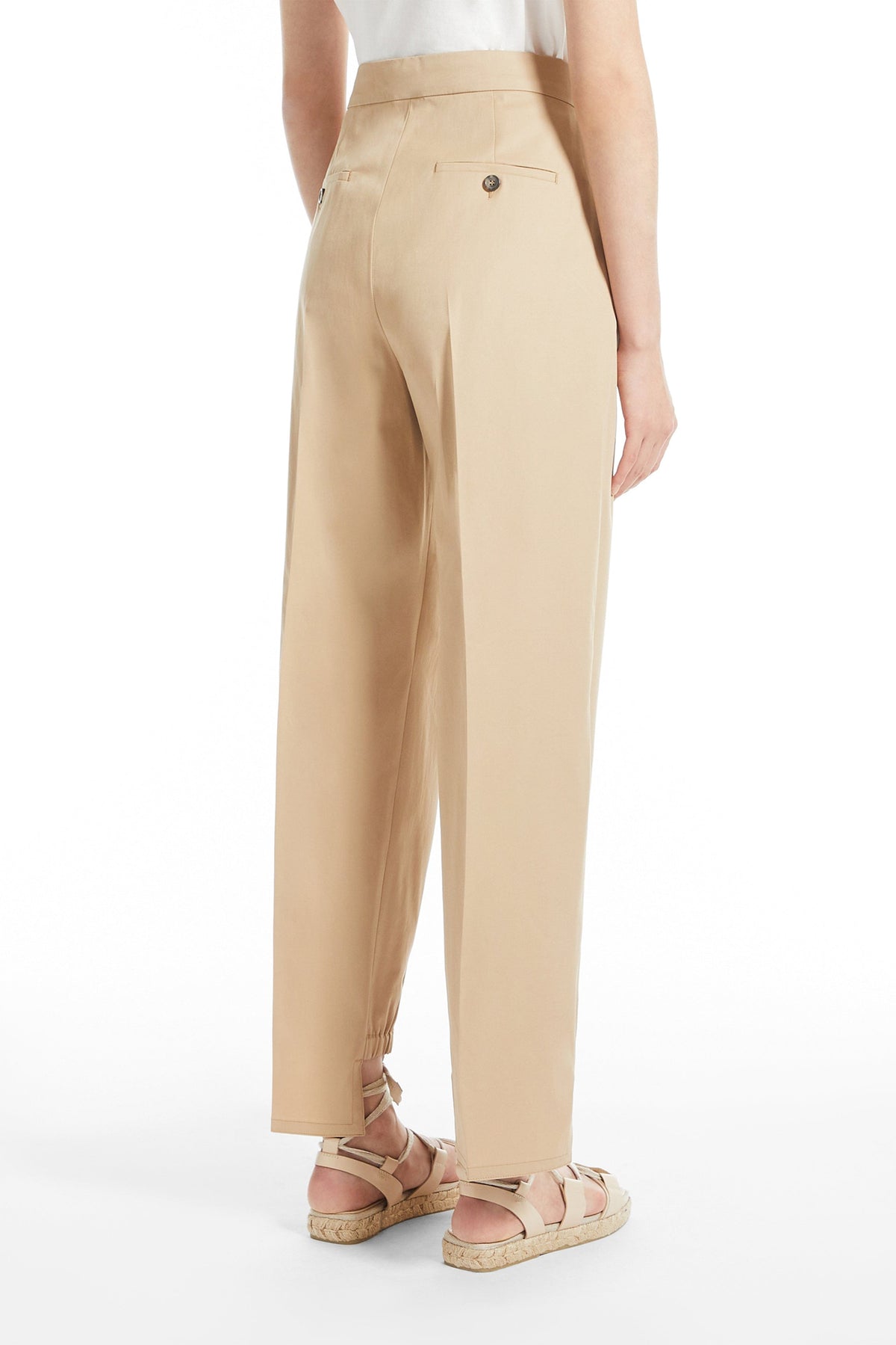 MAXMARA PANTALONE LUNGO  Pantalone in Cotone Max Mara Filly