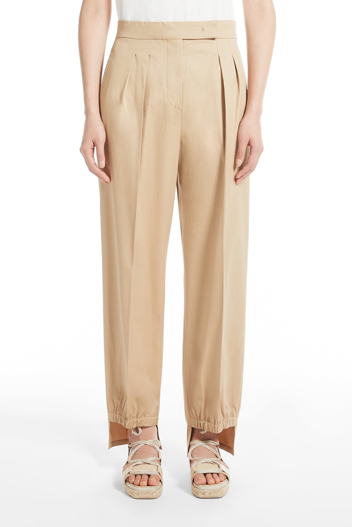 MAXMARA PANTALONE LUNGO  Pantalone in Cotone Max Mara Filly