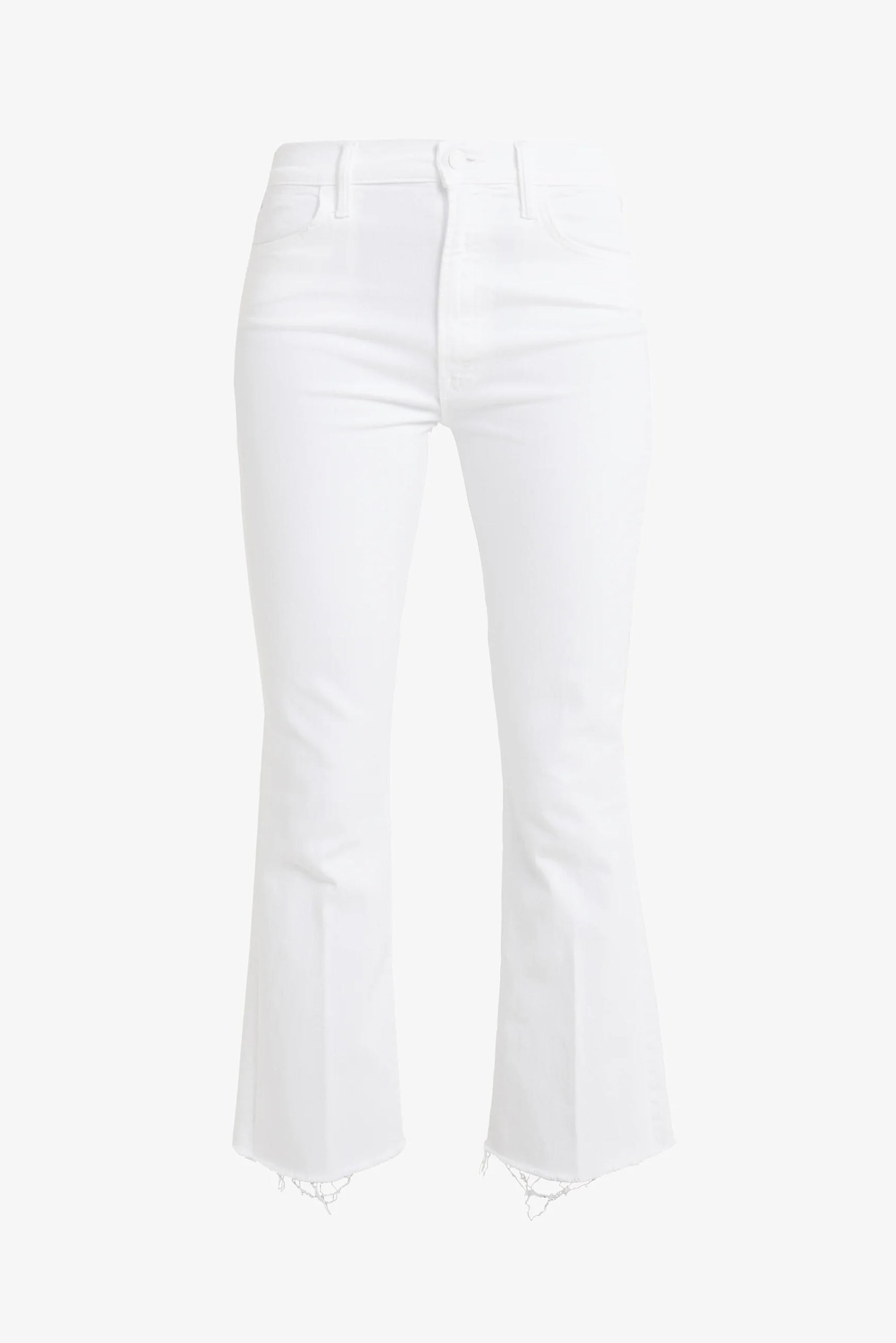 MOTHER PANTALONE IN DENIM  Jeans Bianco Donna Mother