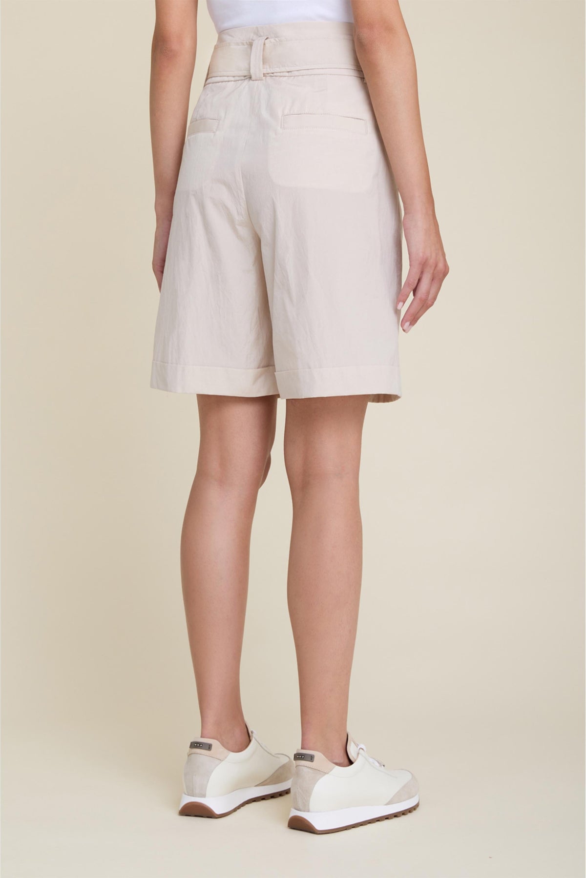 PESERICO PANTALONE CORTO  Short Donna Bianco Peserico